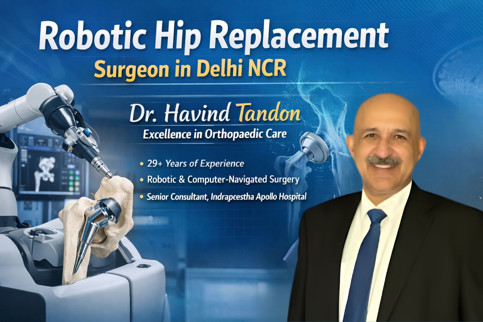 Robotic Hip Replacement Surgeon in Delhi NCR